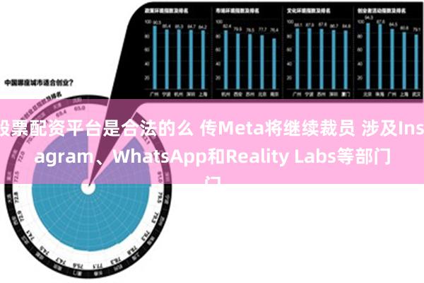 股票配资平台是合法的么 传Meta将继续裁员 涉及Instagram、WhatsApp和Reality Labs等部门