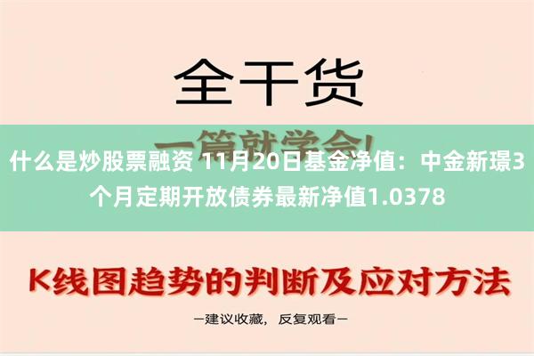 什么是炒股票融资 11月20日基金净值：中金新璟3个月定期开放债券最新净值1.0378